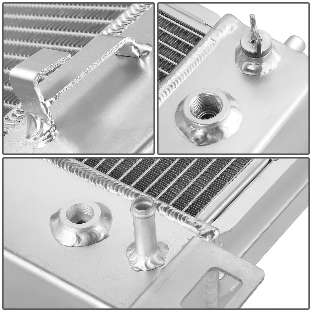 99-14 Chevrolet Silverado GMC Sierra 3 Row Radiator - Aluminum