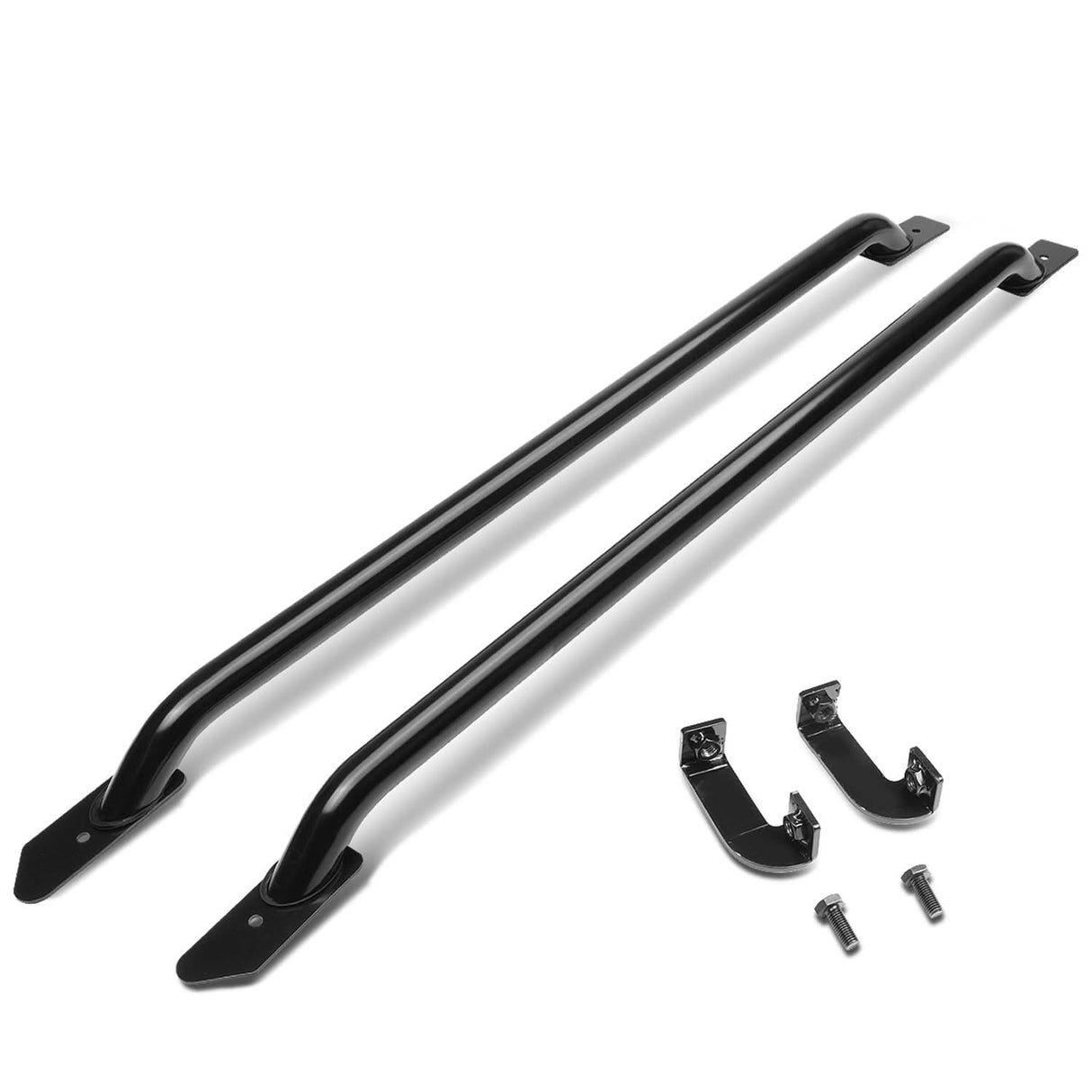 2014-2017 Chevrolet Silverado GMC Sierra 6.5FT Bed Rails - Black