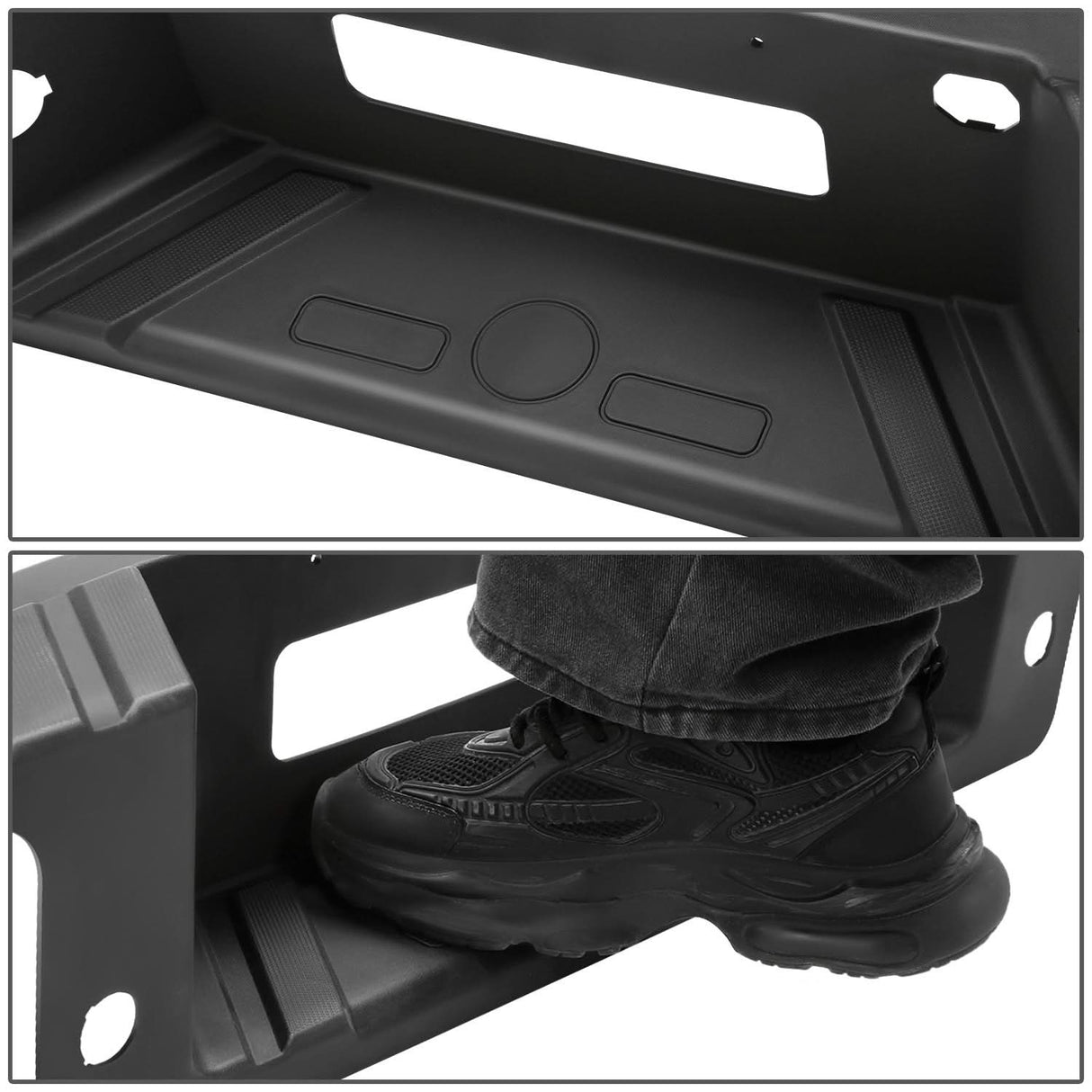 2004-2008 Ford F-150 Rear Bumper w/ Tow Package & Sensor Cutouts