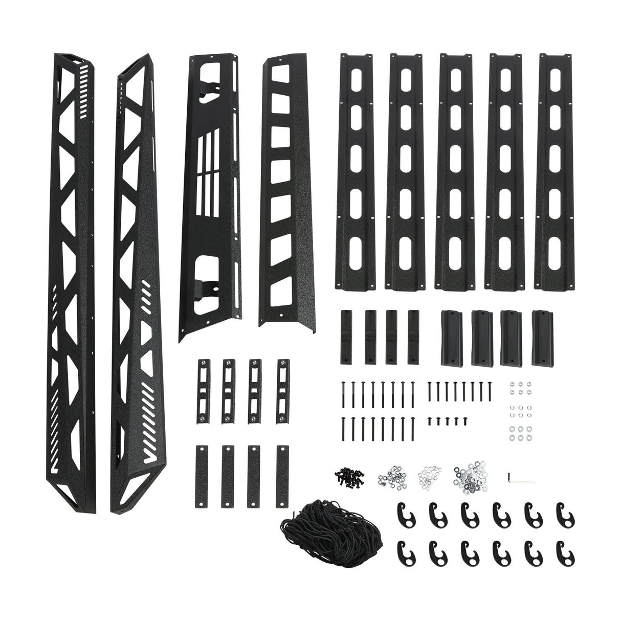 Universal Roof Cargo Basket 47x36x5 for Flat Crossbars