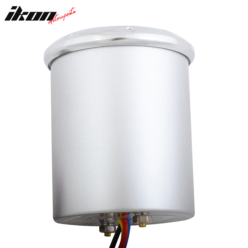 Universal 2" Water Temp Gauge Silver Digital Temperature Car