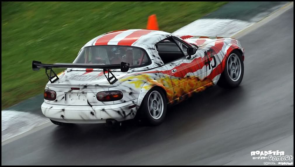 Mazda Miata NA/NB GTC200 Carbon Fiber Adjustable Wing 1990-2005