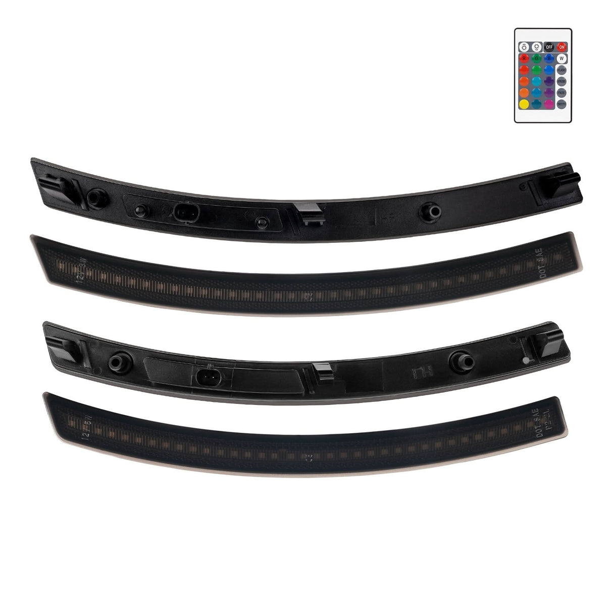 2014-2019 Chevrolet Corvette RGB Smoke C7 LED Side Marker