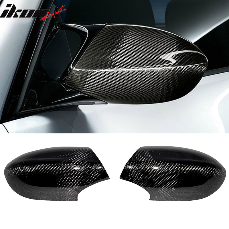 2008-2013 BMW E90 E92 E93 M3 Side Rear View Mirror Covers Set - CF