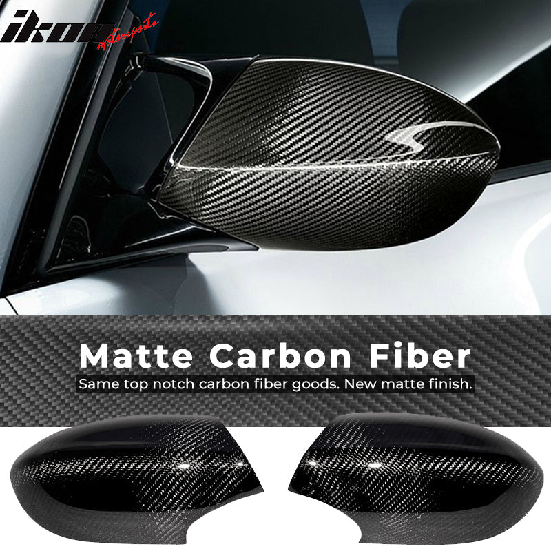 2008-2013 BMW E90 E92 E93 M3 Side Rear View Mirror Covers Set - CF