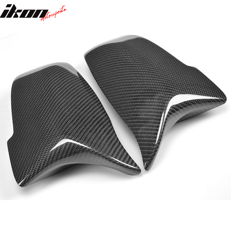 2014-2016 BMW F07 F10 F11 2PCS Side Mirror Covers Carbon Fiber