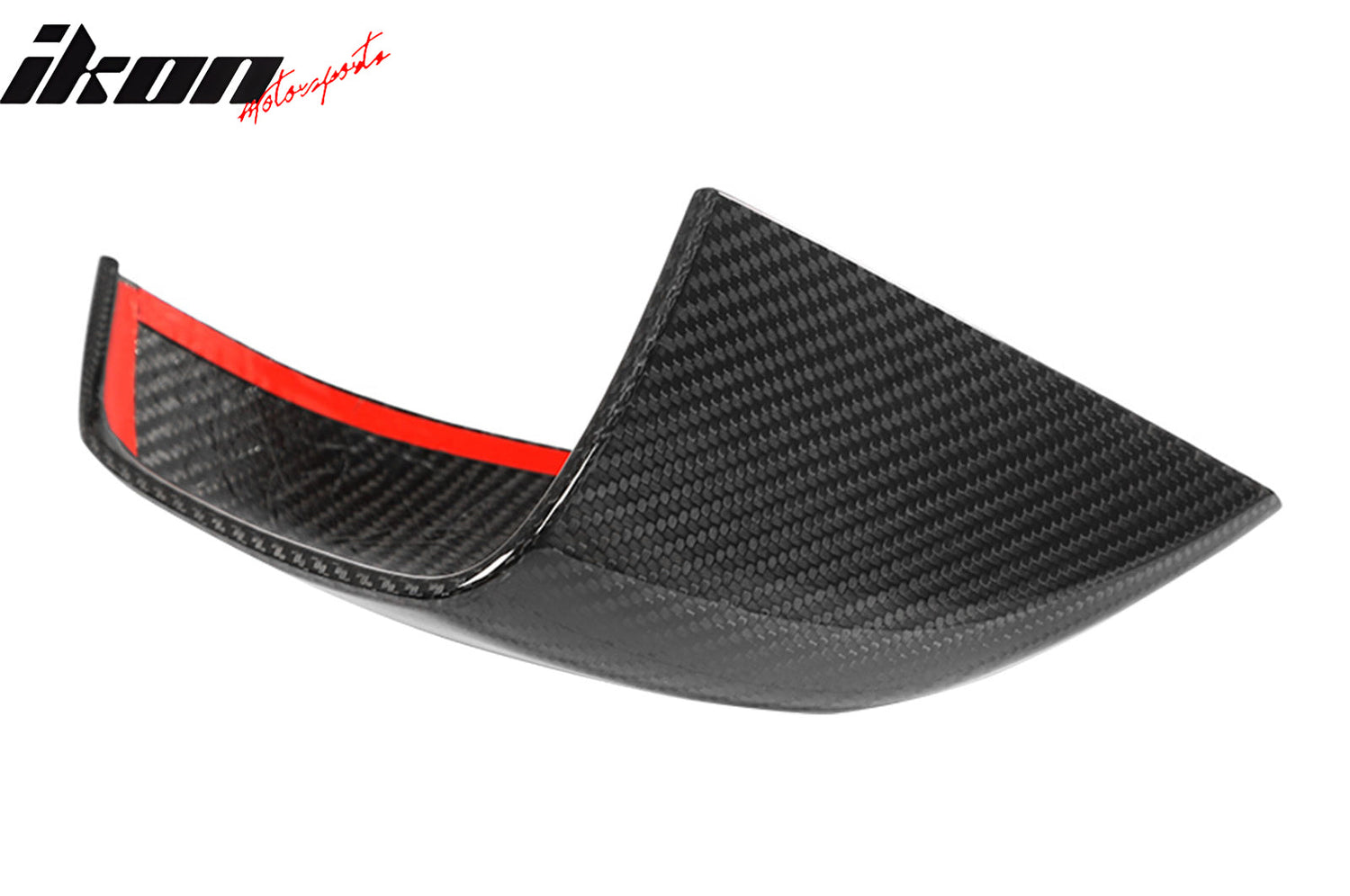 2021-2025 Tesla Model S OE Gloss Black Mirror Covers Dry Carbon Fiber