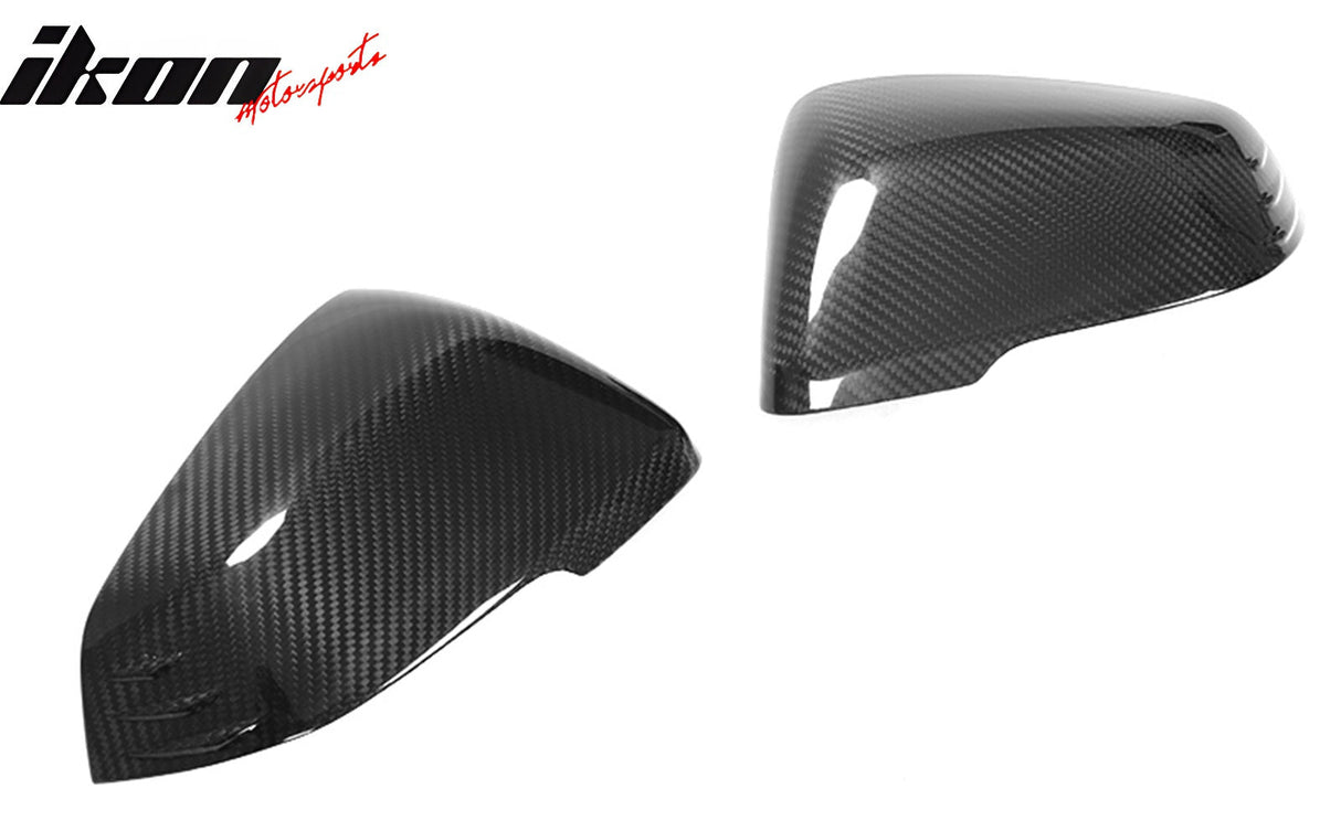 2020-2025 Toyota GR Supra A90 Mirror Covers Cap Gloss Dry Carbon Fiber
