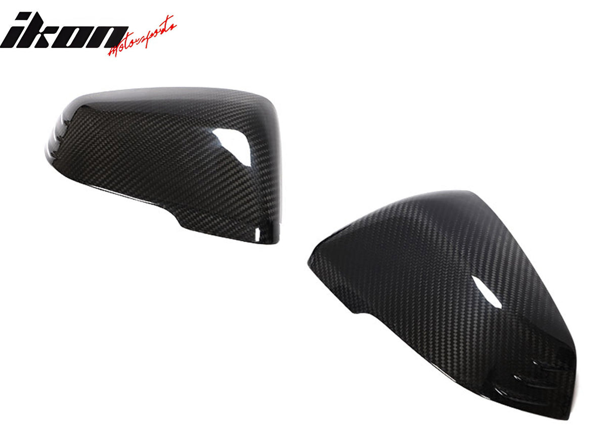 2020-2025 Toyota GR Supra A90 Mirror Covers Cap Gloss Dry Carbon Fiber