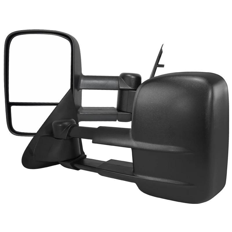 Spec-D Towing Mirrors Ford F150 (97-03) Regular or Super Cab - Manual Extendable - Black