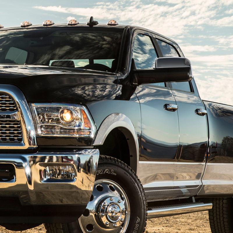 Spec-D Towing Mirrors Ram (2013-2015) 1500 2500 3500 - Power / LED / Auto Fold