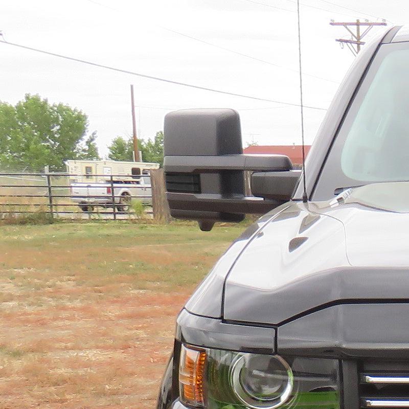 Spec-D Towing Mirrors Chevy Silverado (2014-2018) Manual Extended w/ LED