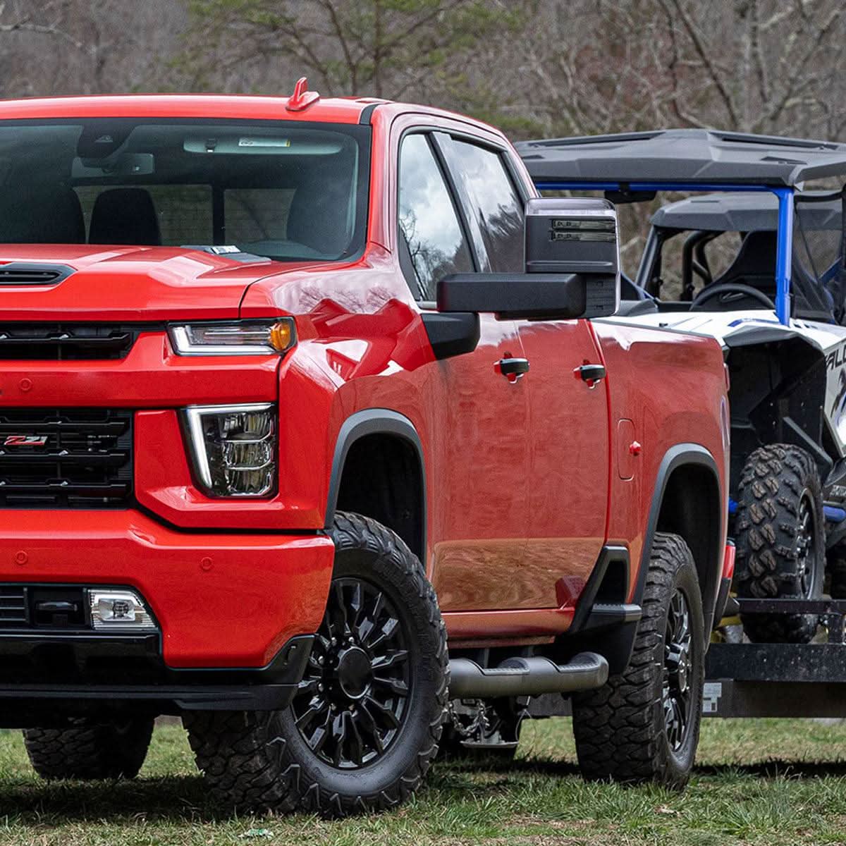 Spec-D Towing Mirrors Chevy Silverado 2500HD & 3500HD (2020 2021 2022) Power, Heated & Expandable