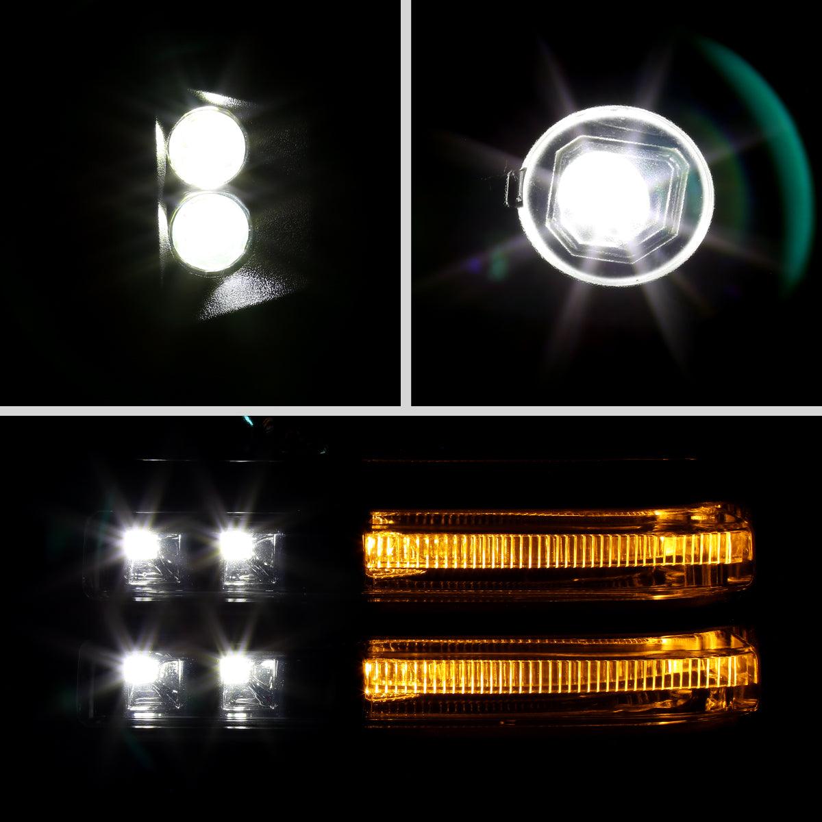 Spec-D Towing Mirrors GMC Sierra 2500HD & 3500HD (2020-2024) Power Heated & Expandable