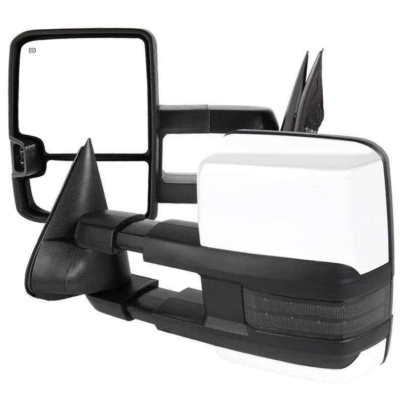 Spec-D Towing Mirrors GMC Sierra 1500/2500 (99-02) HD (01-02) LED / Powered / Heated