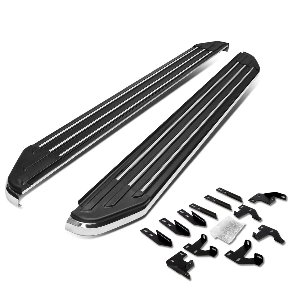 2009-2015 Honda Pilot 6 Inch Aluminum Running Boards - Black