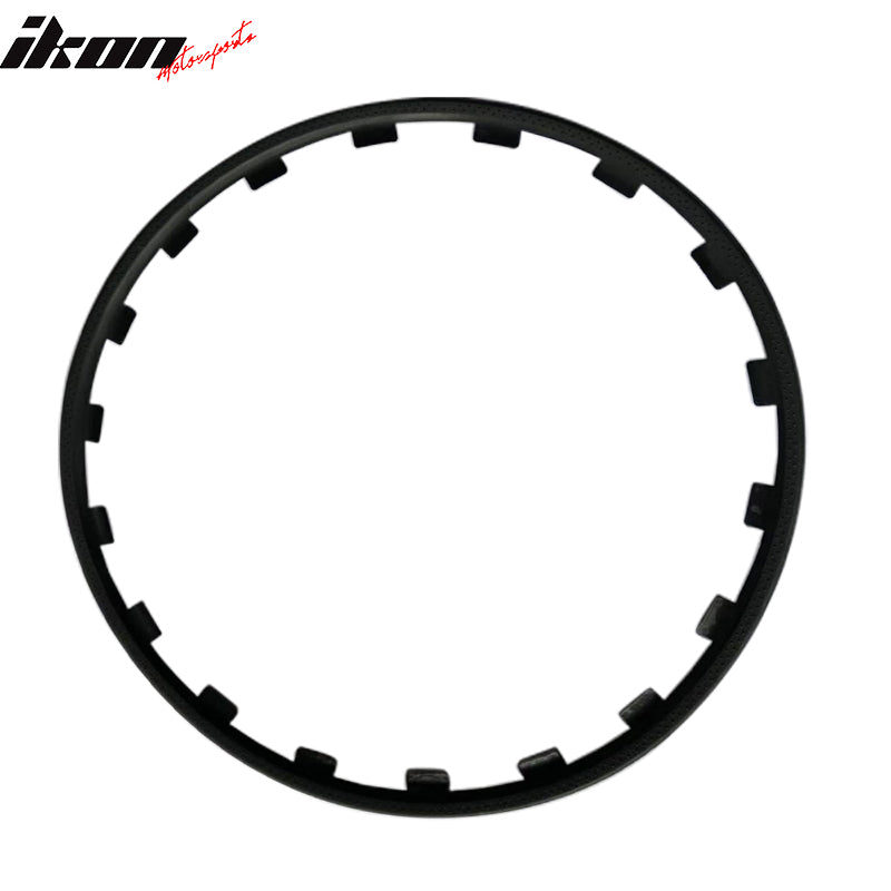 Heavy Duty Wheel Guard Rim Protecting Trim 17in Black
