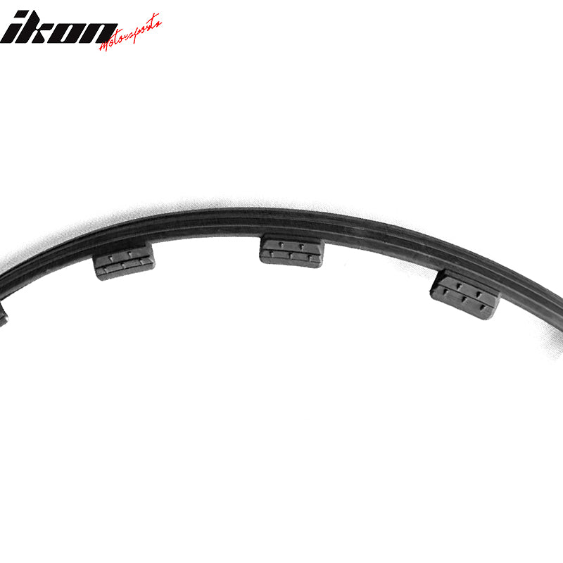 Heavy Duty Wheel Guard Rim Protecting Trim 17in Black