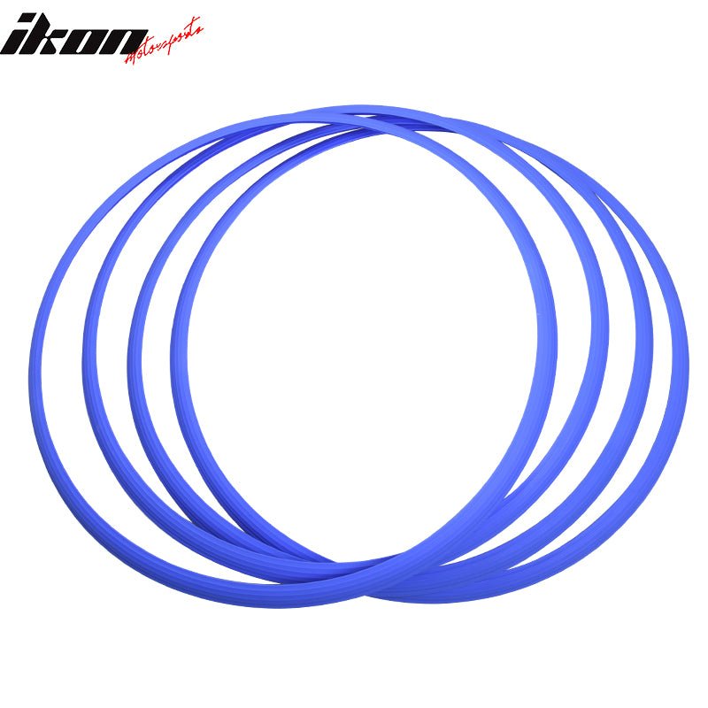 17 inch Blue Heavy Duty Wheel Guard Rim Protecting Trim
