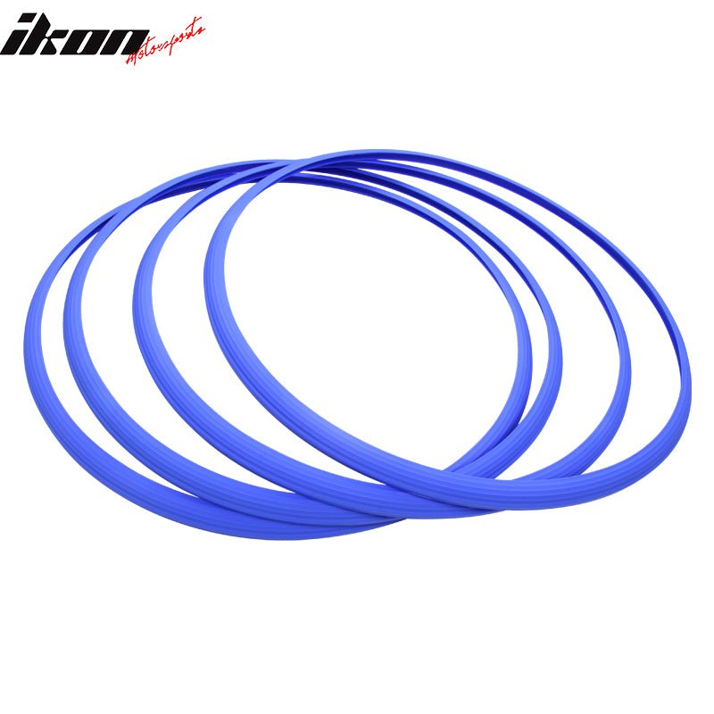 17 inch Blue Heavy Duty Wheel Guard Rim Protecting Trim
