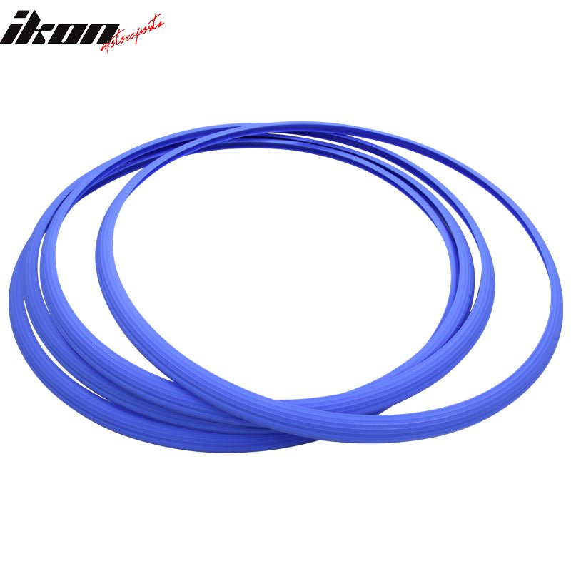 17 inch Blue Heavy Duty Wheel Guard Rim Protecting Trim