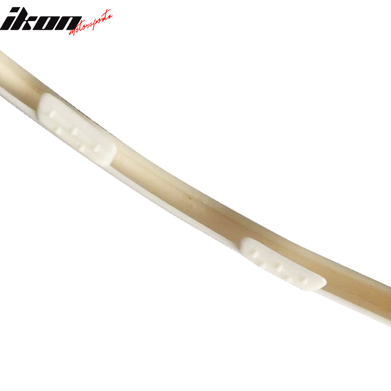 Heavy Duty Wheel Guard Rim Protecting Trim 17in White