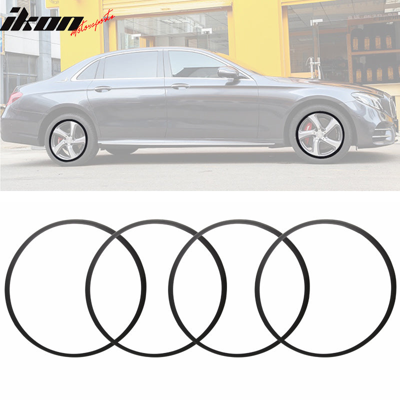 Heavy Duty Wheel Guard Rim Protecting Trim 20in Black