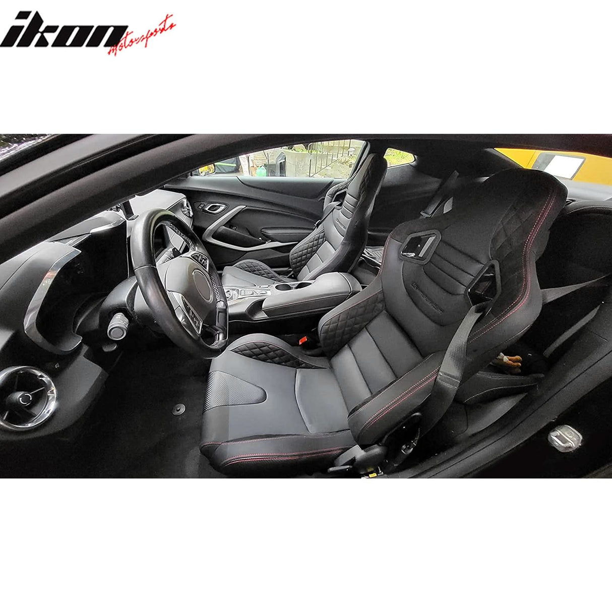 Universal Pair Reclinable Racing Seat with Dual Slider