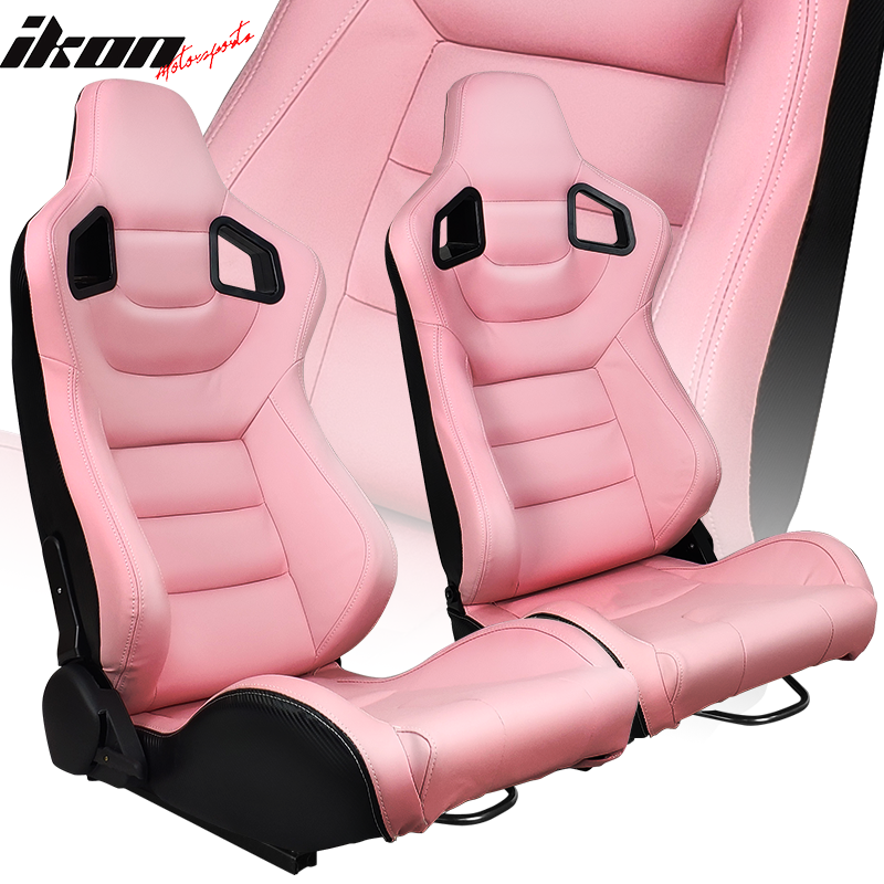 Universal Pair Reclinable Racing Seat with Dual Slider