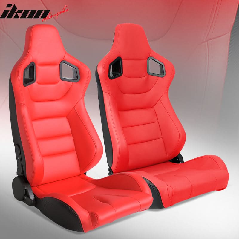 Universal Pair Reclinable Racing Seat with Dual Slider