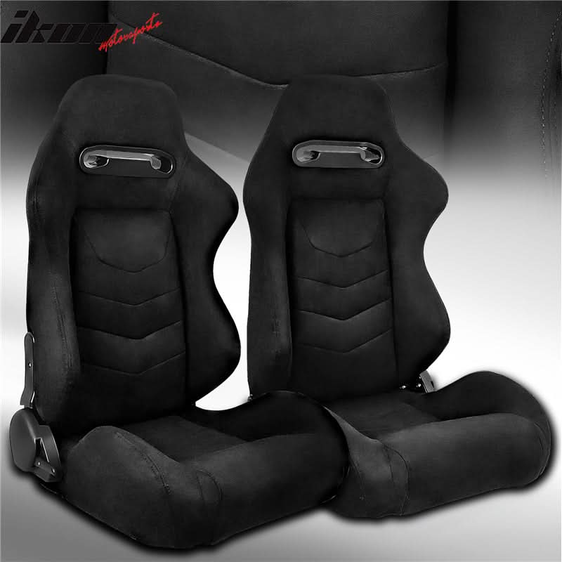 Universal Pair Reclinable Racing Seat with Dual Slider