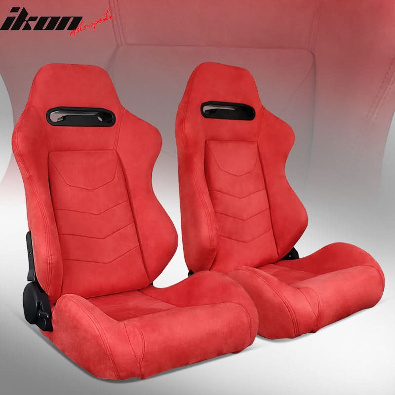 Universal Pair Reclinable Racing Seat with Dual Slider
