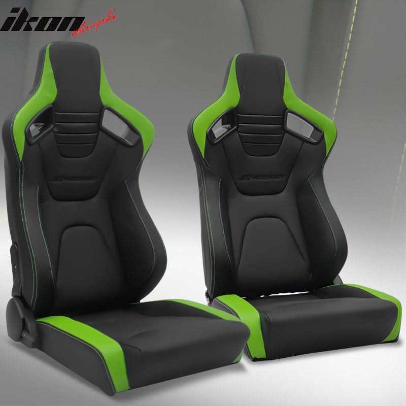 Universal Pair Reclinable Racing Seat with Dual Slider