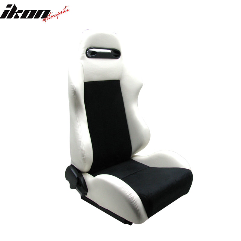 Universal Reclinable Right Passenger Side Racing Seat Dual Slider