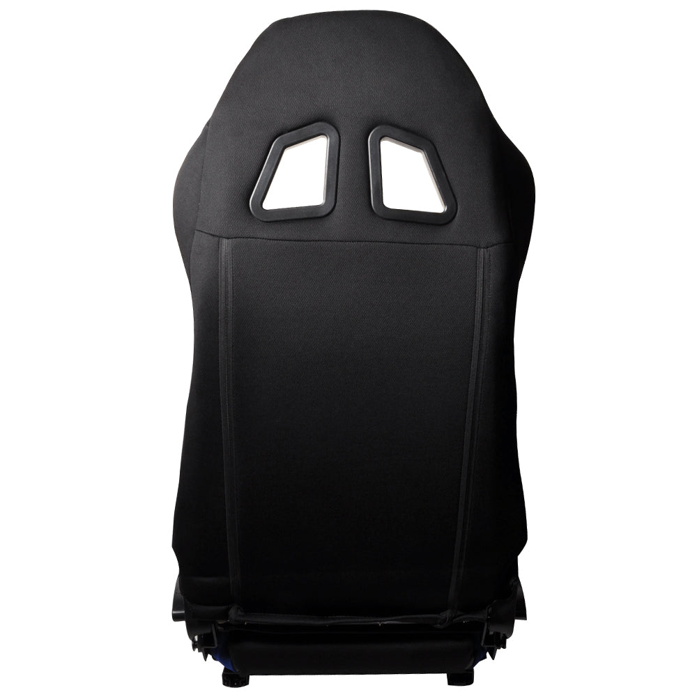 Universal JDM Style Black Blue Racing Seats Cloth