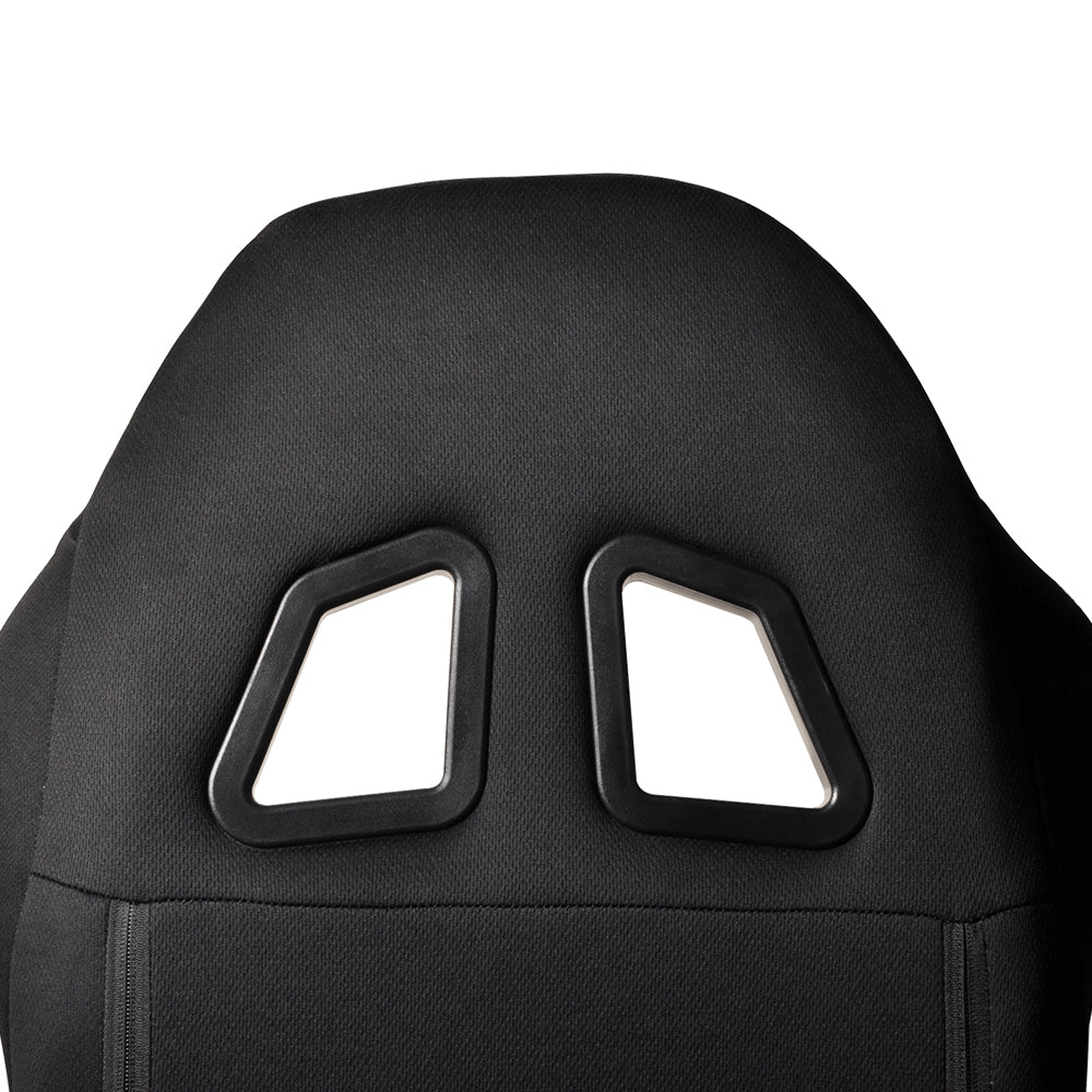 Universal JDM Style Black Blue Racing Seats Cloth