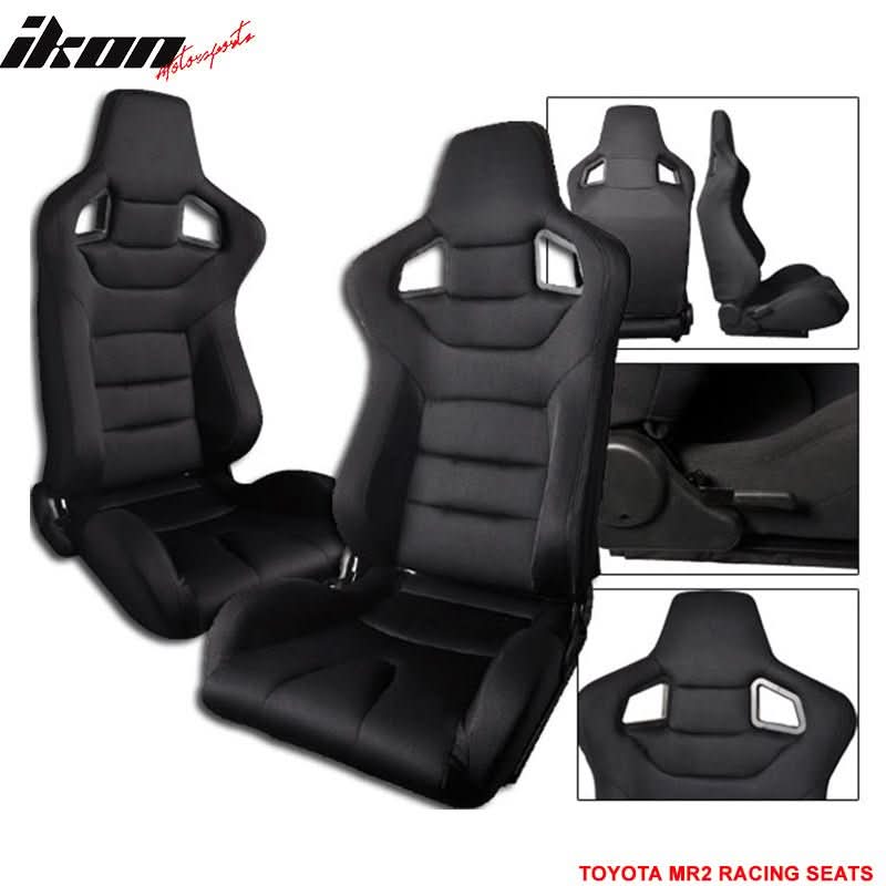 1990-1999 Toyota MR2 W20 SW20 Chassis Racing Seats + Bracket