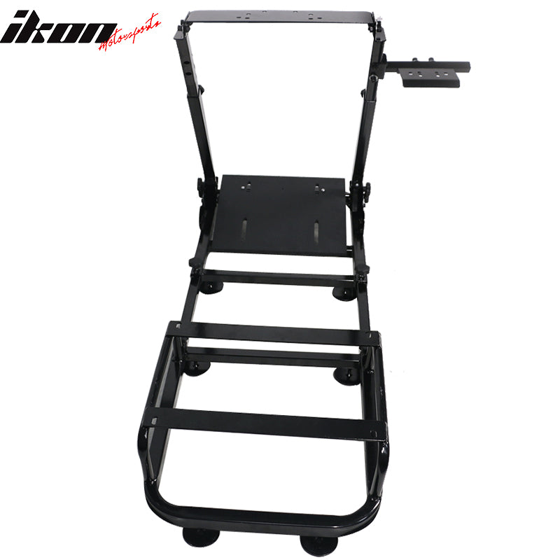 Universal Black Gaming Chair Cockpit Steel