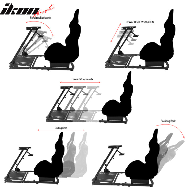 Racing Steering Wheel Stand Black Logitech G29 Thrustmaster Shifter