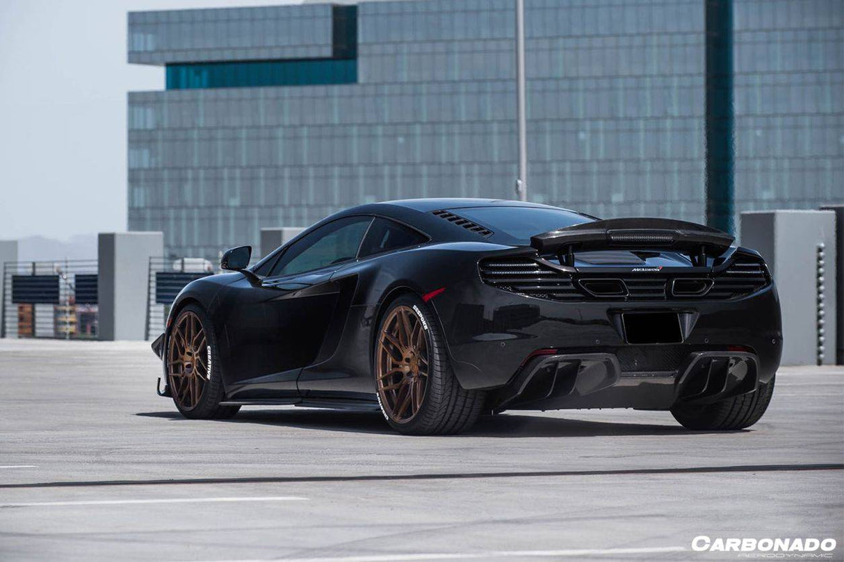2011-2017 McLaren MP4 12C 650S DPR Style Carbon Fiber Rear Diffuser