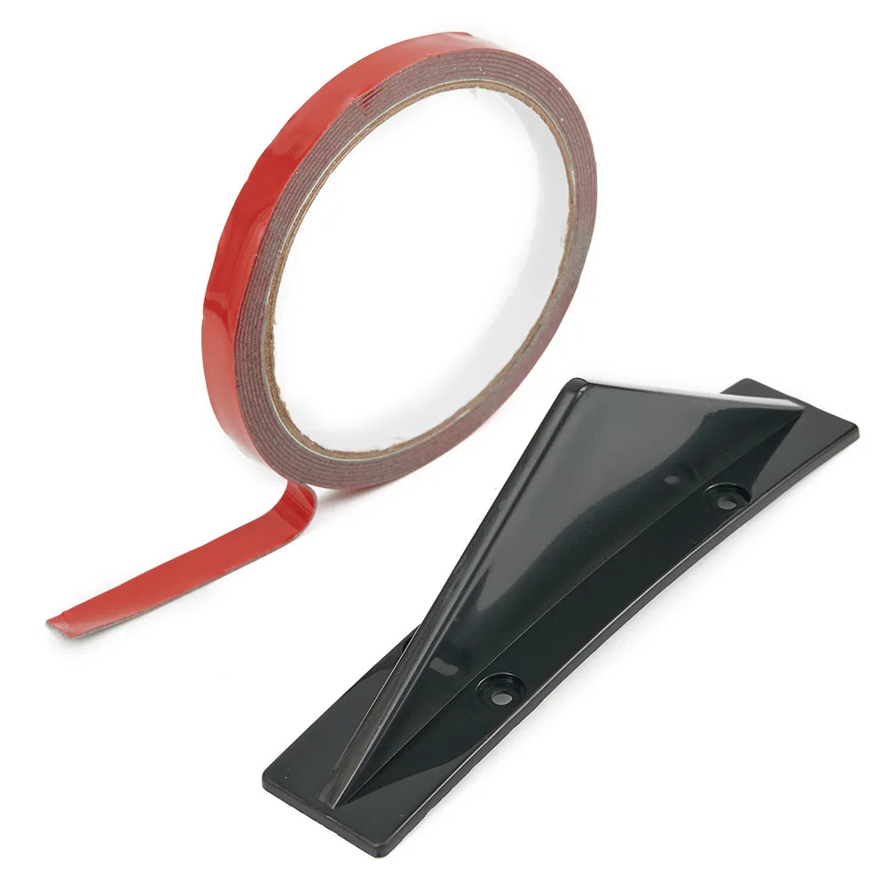 Universal Rear Bumper Diffuser Fins (4PCS) – Splitter Lip Spoiler Protector Caps for Chrysler 300 & More