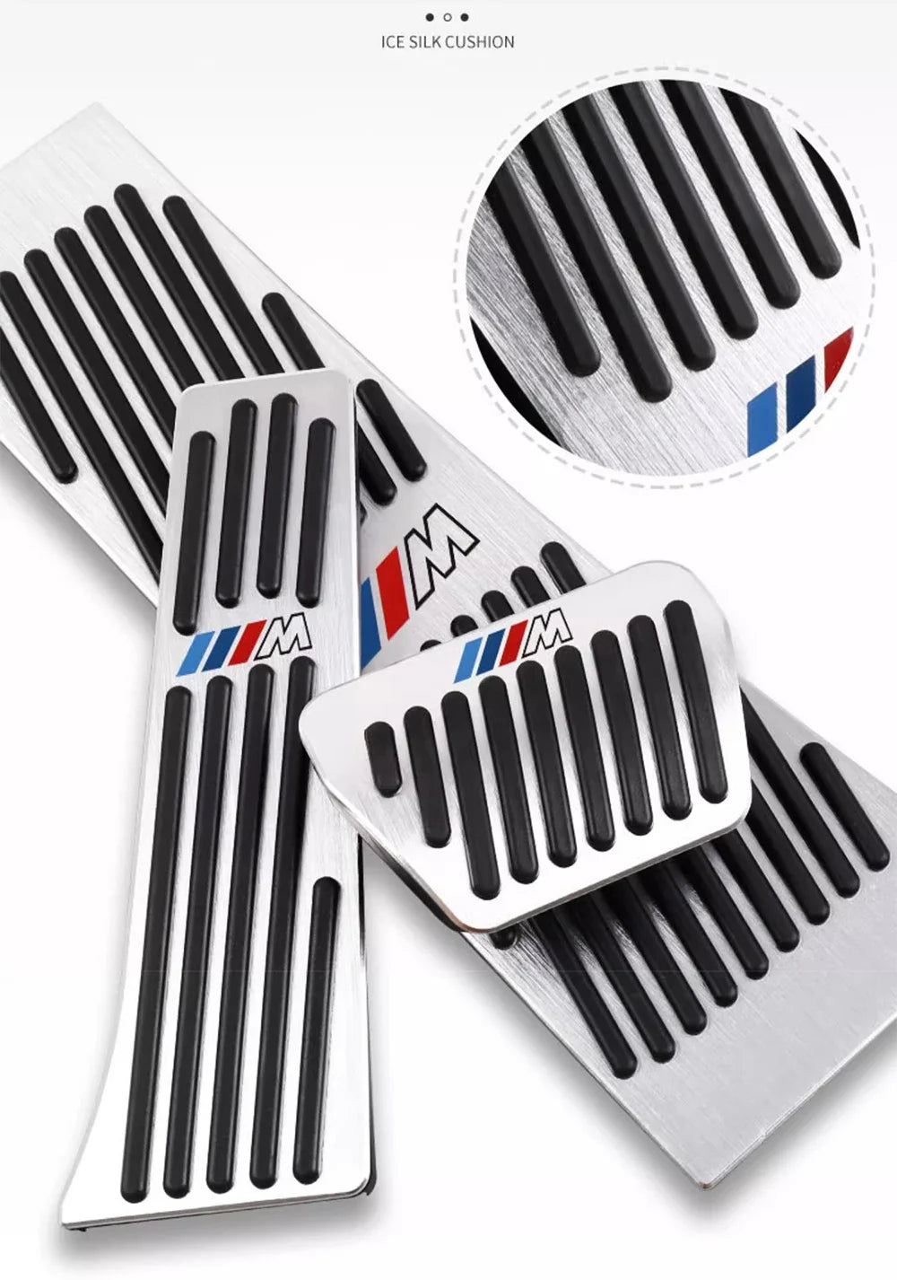 Stainless Steel Performance Pedal Kit for BMW 3 Series (2005–2025) – E90/F30/G20