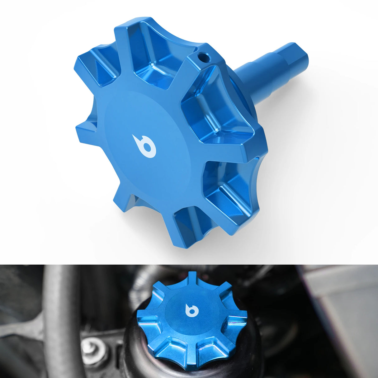 Billet Power Steering Reservoir Cap w/ Gasket – BMW E36 E46 E90 E92 E39 E60 E82 E87 X1 E84 X5 E53 Z3