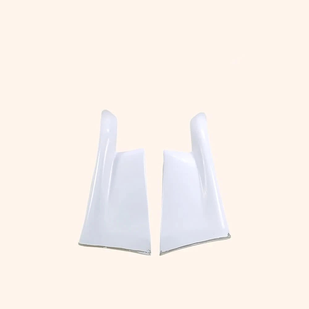 TS Style Fiberglass Rear Bumper Spats Apron for Nissan Skyline R32 GTR