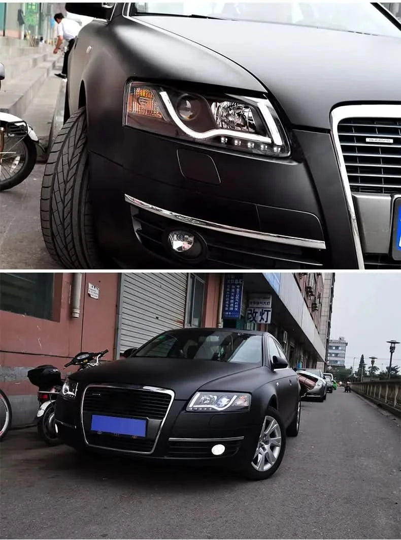 Audi A6 LED Headlight Upgrade 2005–2012 | Projector Headlights with DRL (C5 / C6)