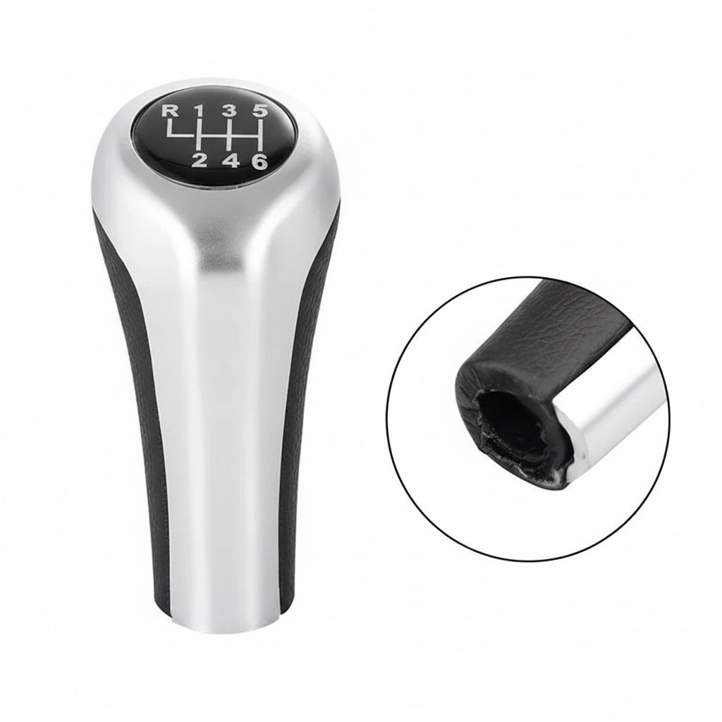 BMW E-Series Gear Shift Knob – 5/6-Speed Upgrade for 1, 3, 5, 6 Series & X1/X3/X5 (E46–E92, E53, E60, E61, E63, E65, E81–E87)