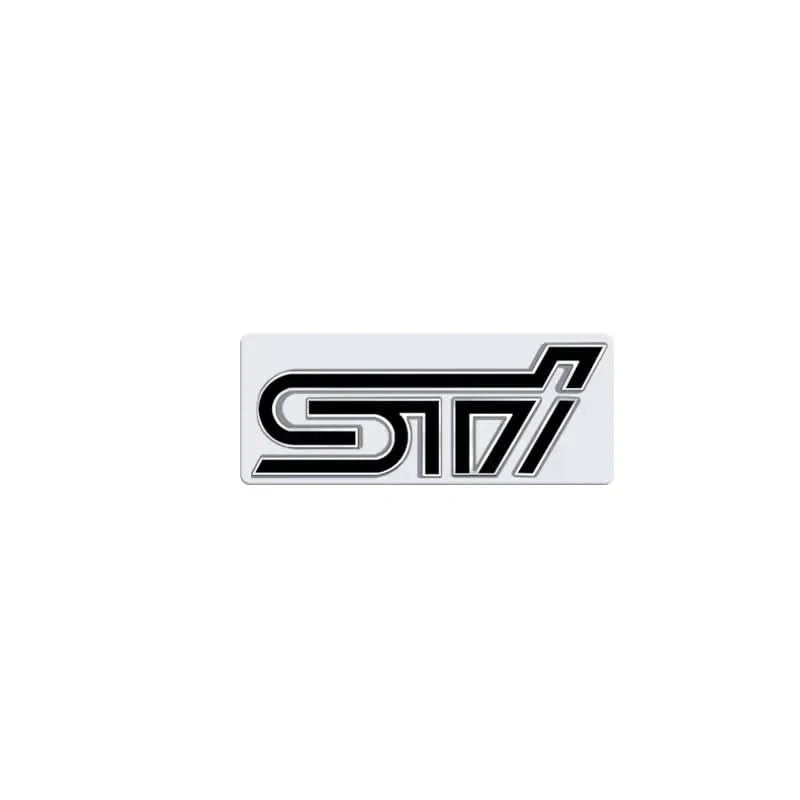 STI 3D Metal Emblem for Subaru – Front Grille & Trunk Badge for WRX, BRZ, Impreza, Forester & More