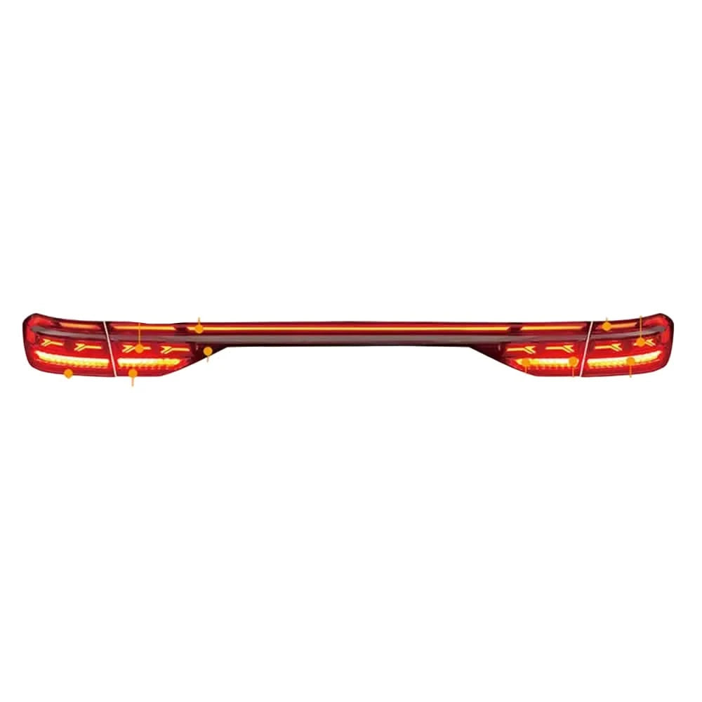 Audi A6 C8 LED Tail Lights – A8-Style Full Rear Light Assembly (2019–2024)