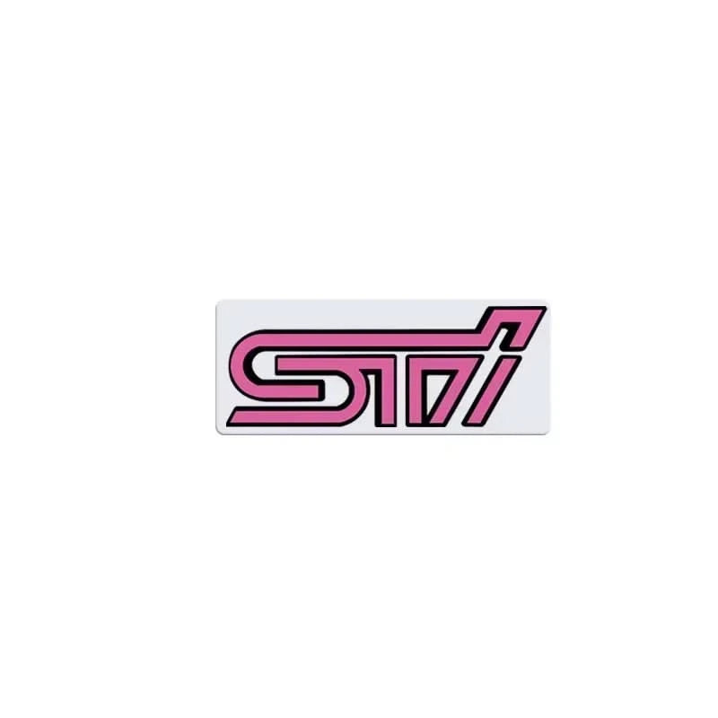 STI 3D Metal Emblem for Subaru – Front Grille & Trunk Badge for WRX, BRZ, Impreza, Forester & More