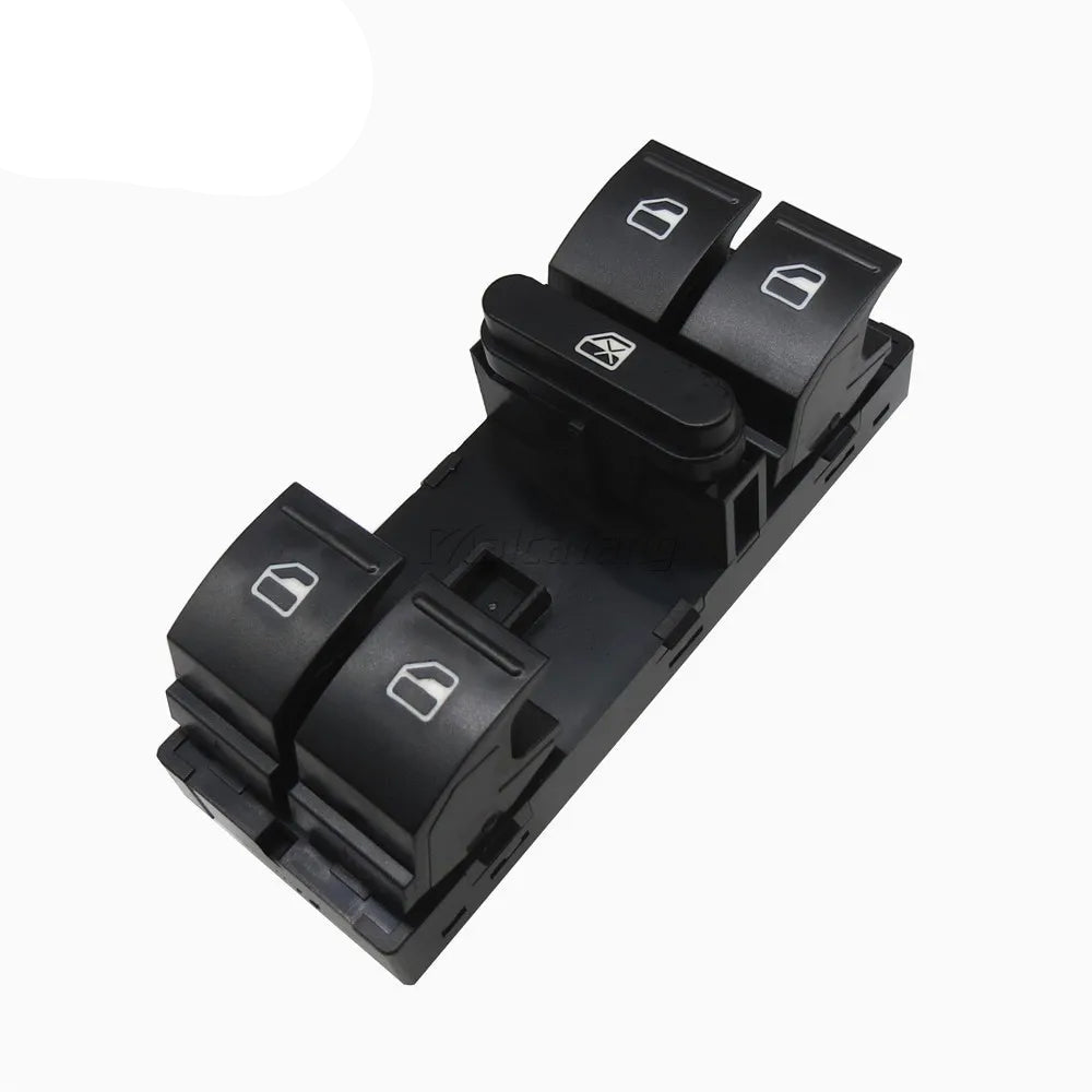 Power Window Master Switch – For VW Jetta, Golf GTI MK5/MK6, Tiguan, Passat B6, CC & Seat Leon MK2 (5ND959857 Replacement)
